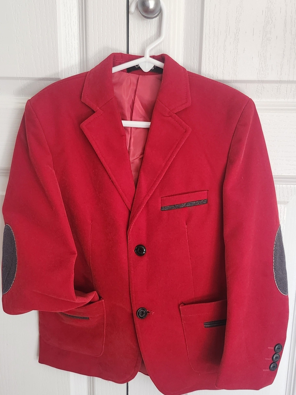Red Velvet Blazer Kids